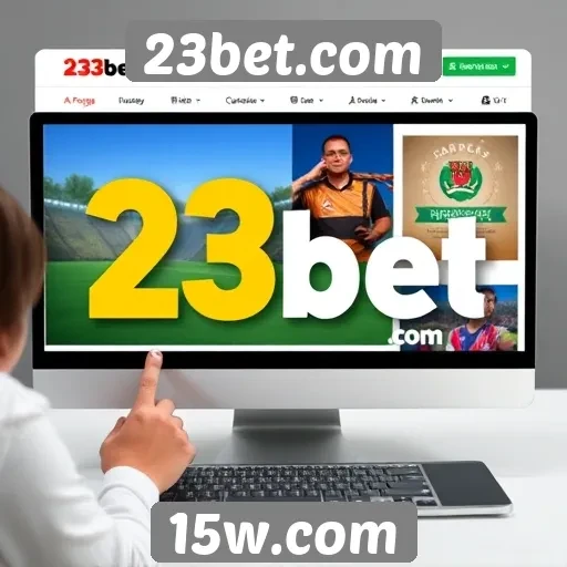 Experiência do usuário no 23bet.com e interface